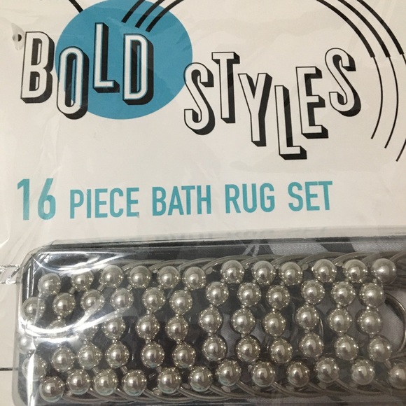 Daisy black & white bath set - Picture 3 of 4